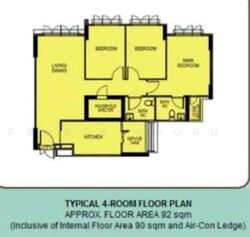Blk 315C Corporation Tiara (Yishun), HDB 4 Rooms #631383311